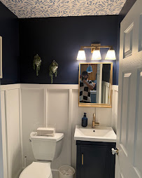 Designer Powder Room Remodel